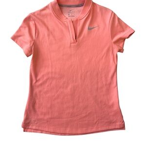 Nike Pink Dri-FIT Polo Shirt